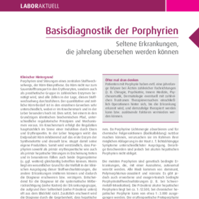 Basisdiagnostik der Porphyrien